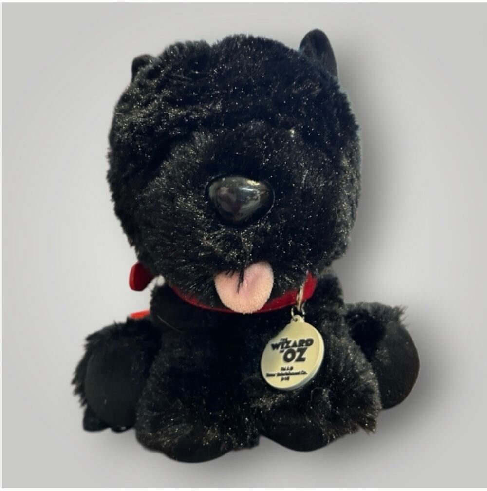 Wizard of Oz Toto Plush Stuffed Dog with Red Collar 10.5 “ Plush Stuffed